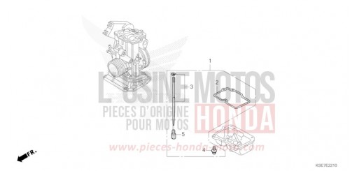 KIT, O.P. CARBURATEUR CRF150RBN de 2022